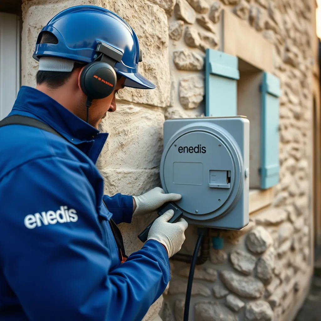 Seul un technicien Enedis est habilité à remplacer un compteur Linky