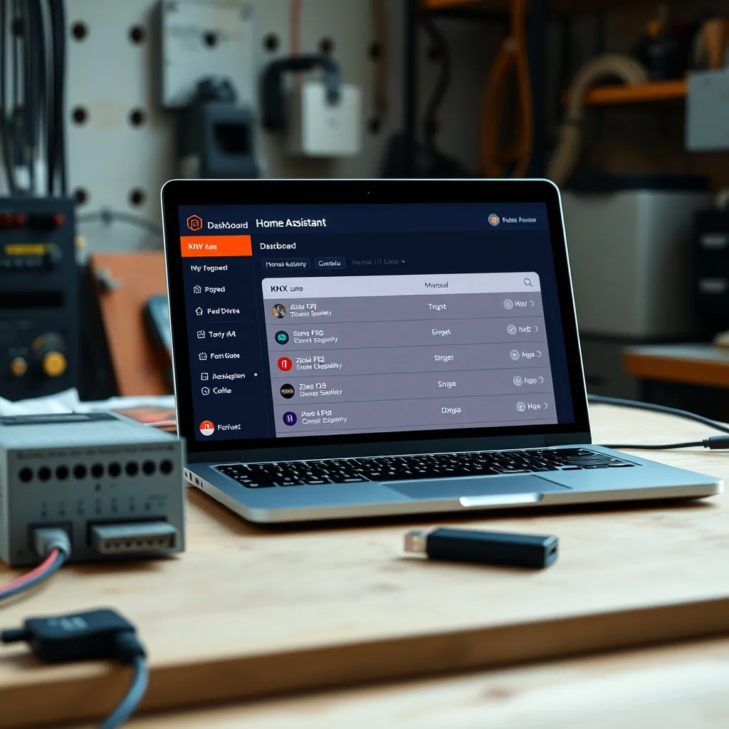 Configuration Home Assistant unifiant les protocoles KNX et Zigbee sur un même chantier