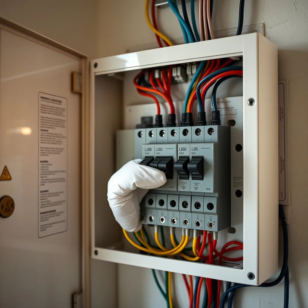 Ajout d'un disjoncteur dédié chauffage dans un tableau électrique résidentiel