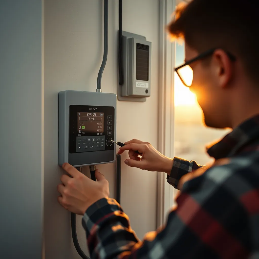 Programmation du gestionnaire d'énergie pour piloter les zones de chauffage via fil pilote