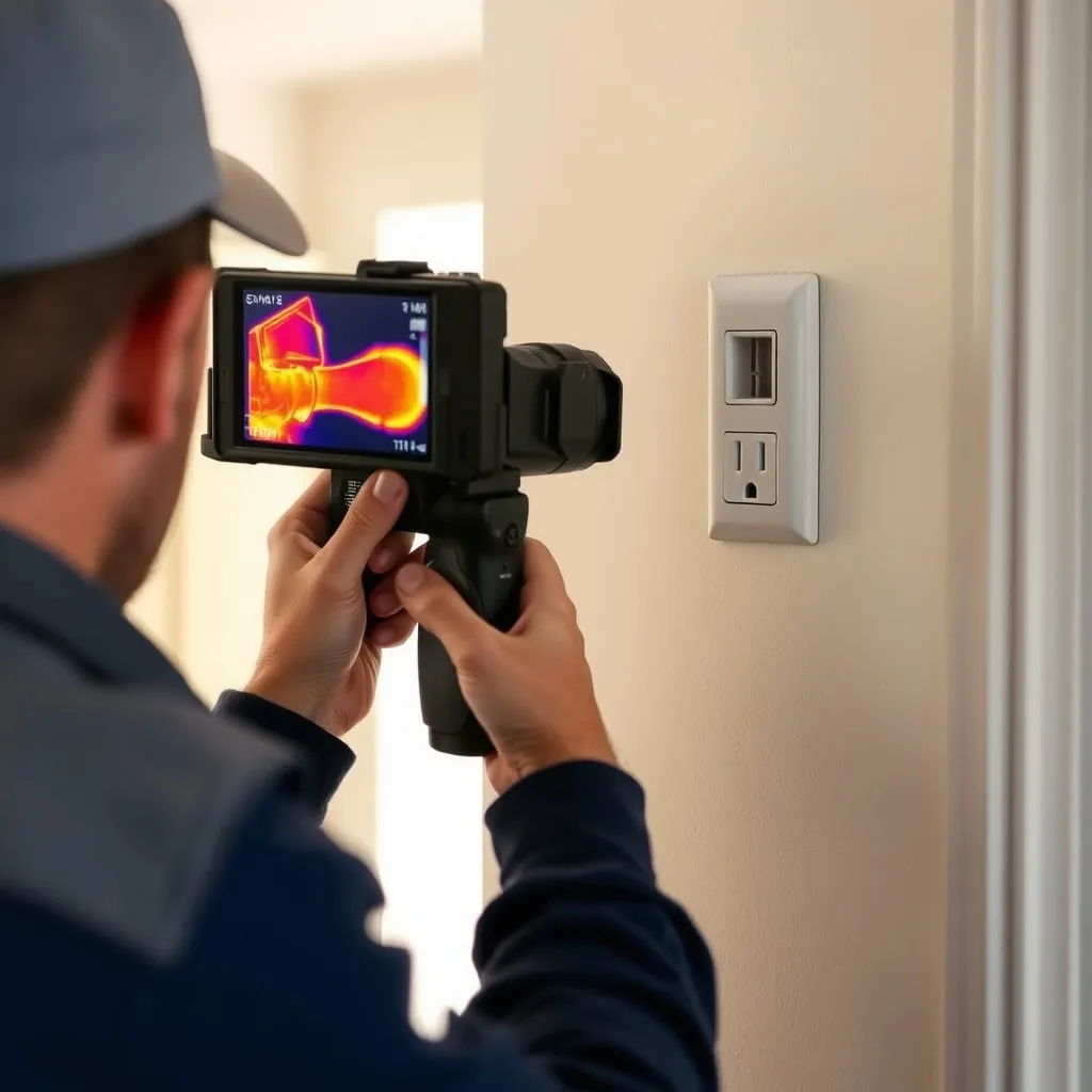 L'inspection thermographique permet de localiser les points chauds invisibles à l'œil nu