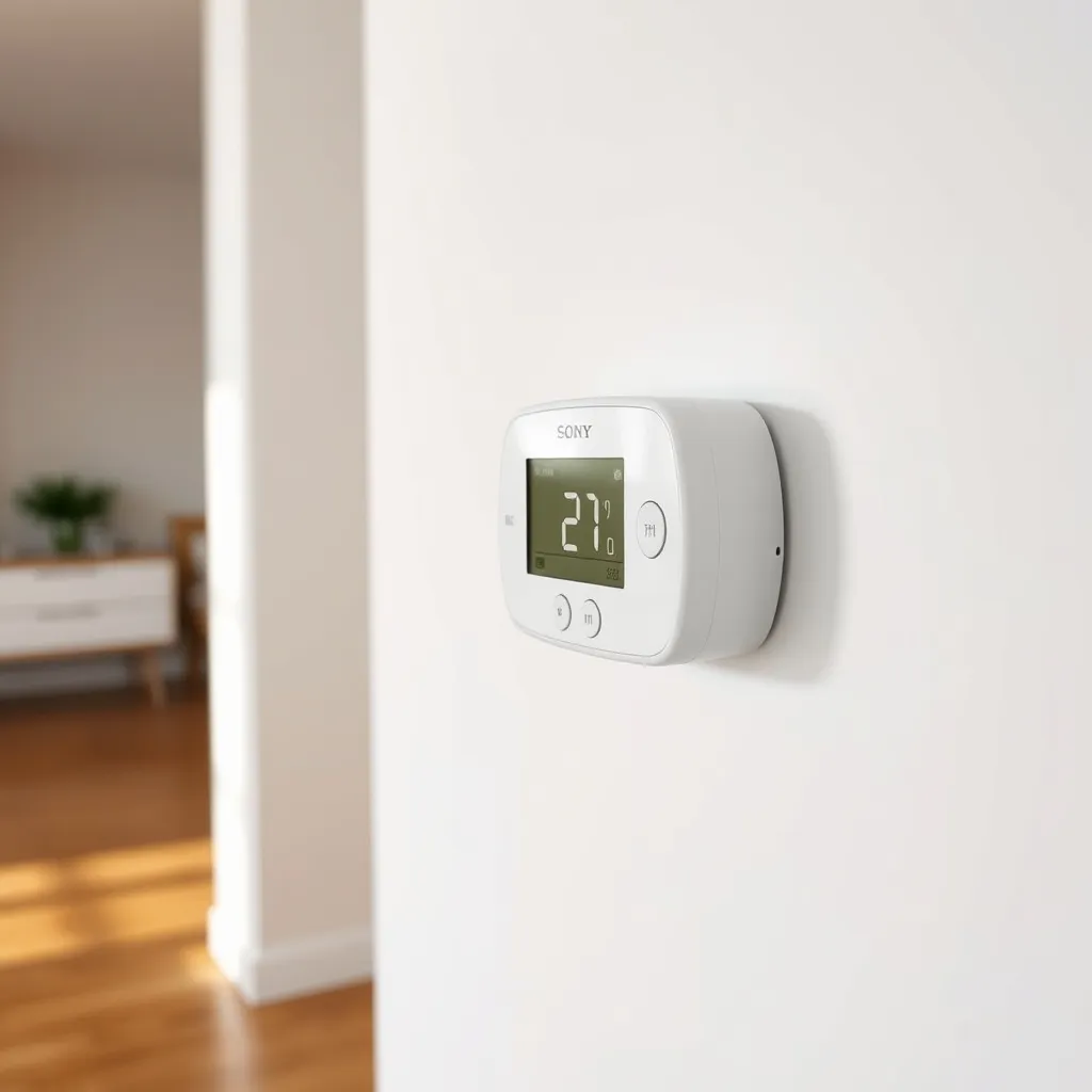 Thermostat programmable avec double sonde pour le pilotage du plancher chauffant électrique