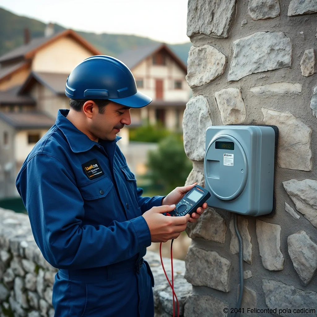 Vérification d'une installation électrique par un artisan électricien en Isère
