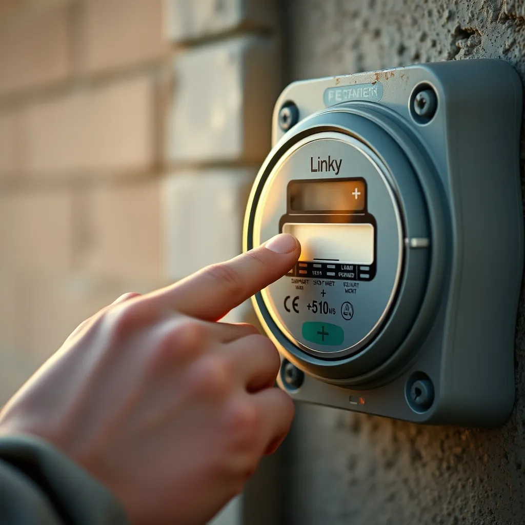 Consultation de la puissance souscrite directement sur l'écran du compteur Linky