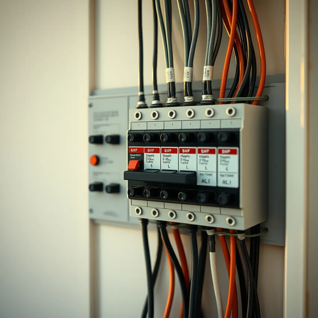 Un tableau électrique aux normes avec circuits dédiés au chauffage et raccordement fil pilote
