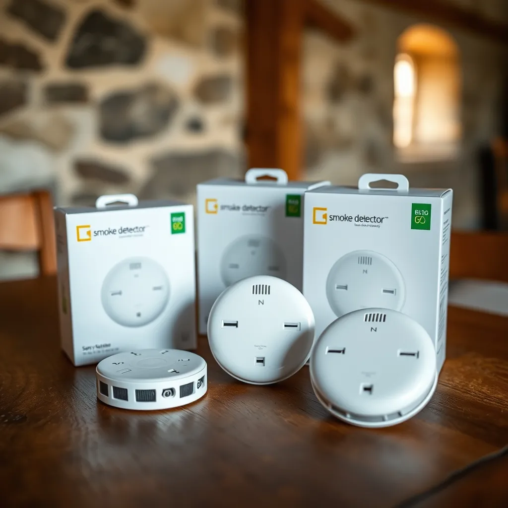 Détecteurs interconnectés radio, adaptés aux maisons à étages en pierre