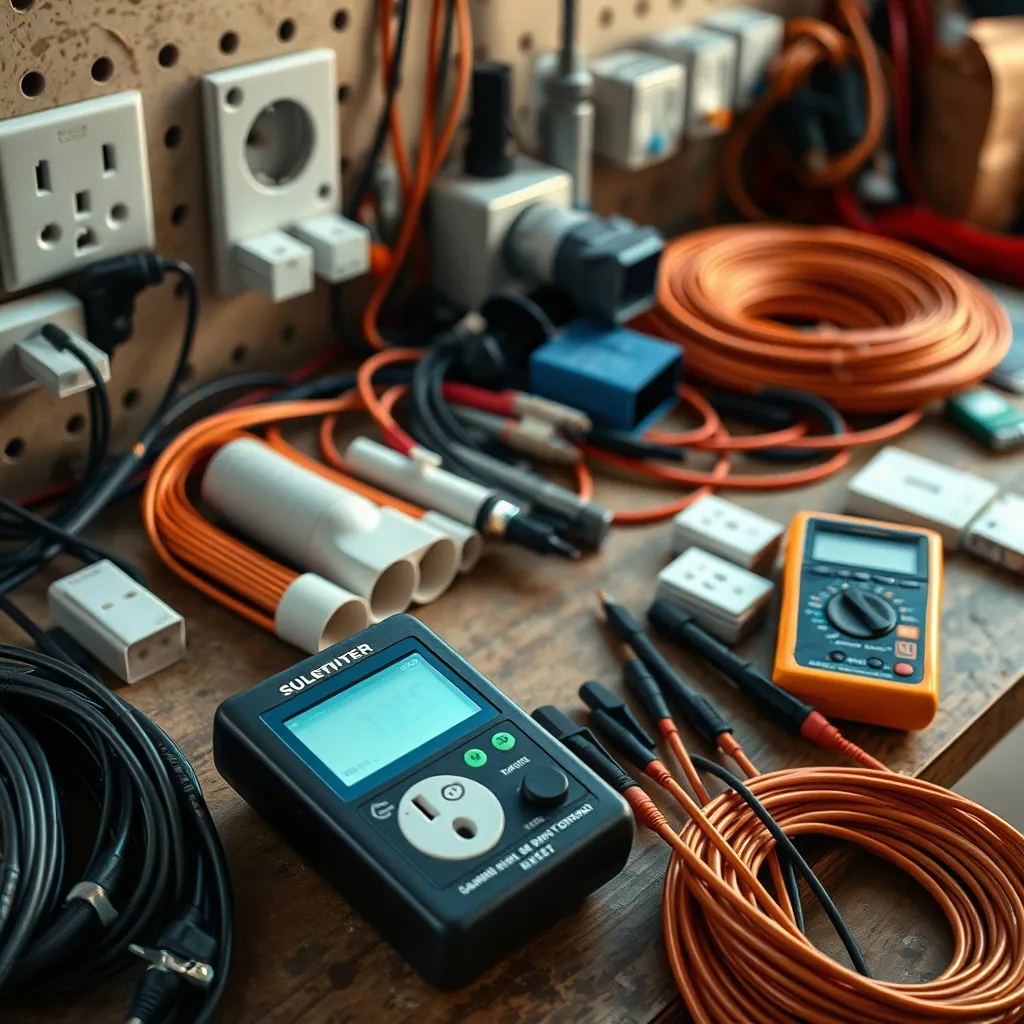 Fournitures électriques détaillées poste par poste avant le démarrage du chantier