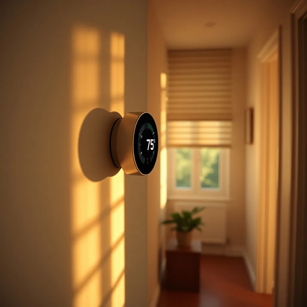 Thermostat connecté et volets motorisés pour le pilotage énergétique de la maison