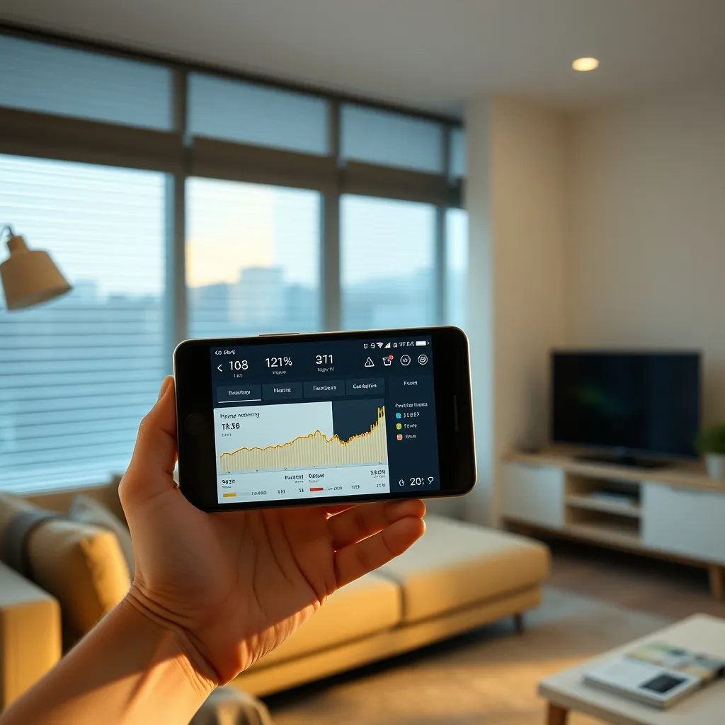 Suivi de consommation énergétique en temps réel depuis l'application domotique