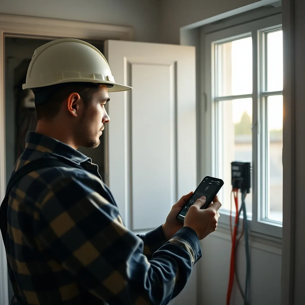 Calcul rapide de section depuis un smartphone sur le chantier