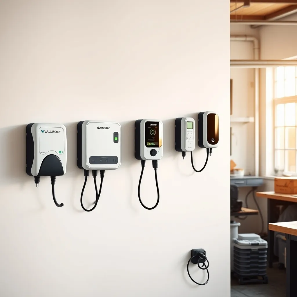 Comparatif de bornes de recharge murales compatibles avec les véhicules Renault