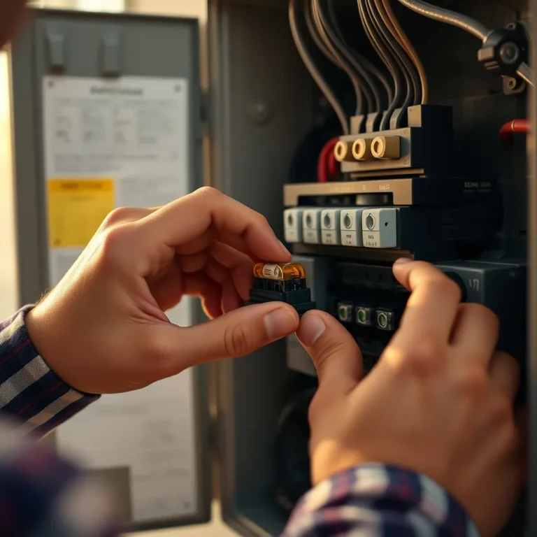 Comment changer un fusible sur un tableau électrique ?
