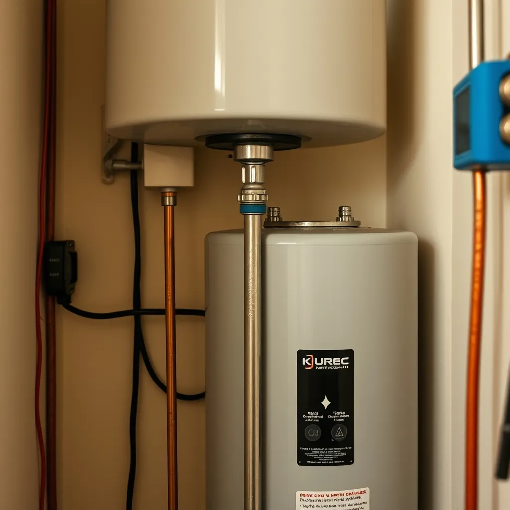 Le raccordement d'un chauffe-eau combine câblage électrique et tuyauterie, un chantier type pour un artisan double compétence