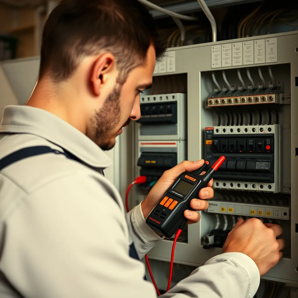 Vérification du tableau électrique après installation du compteur Linky