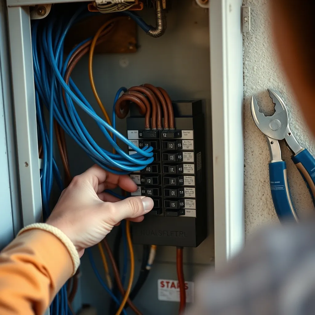 Raccordement d'un disjoncteur 16A sur un circuit de prises en fil de 1,5 mm²