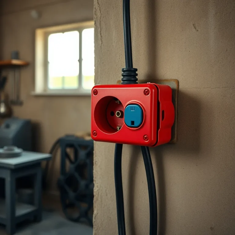 Prise électrique de force : guide complet d&rsquo;installation