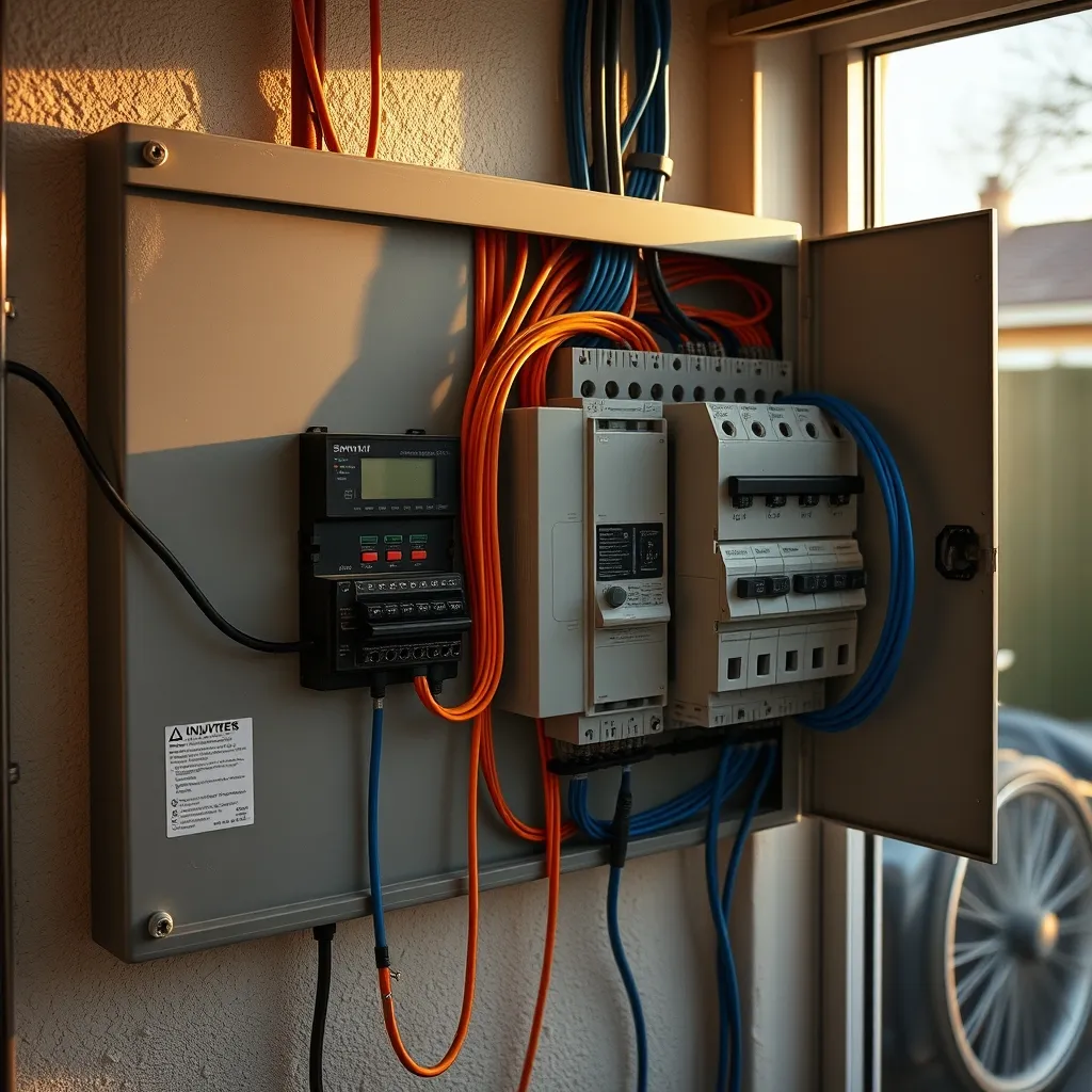 Schéma raccordement panneau solaire au tableau électrique en PDF