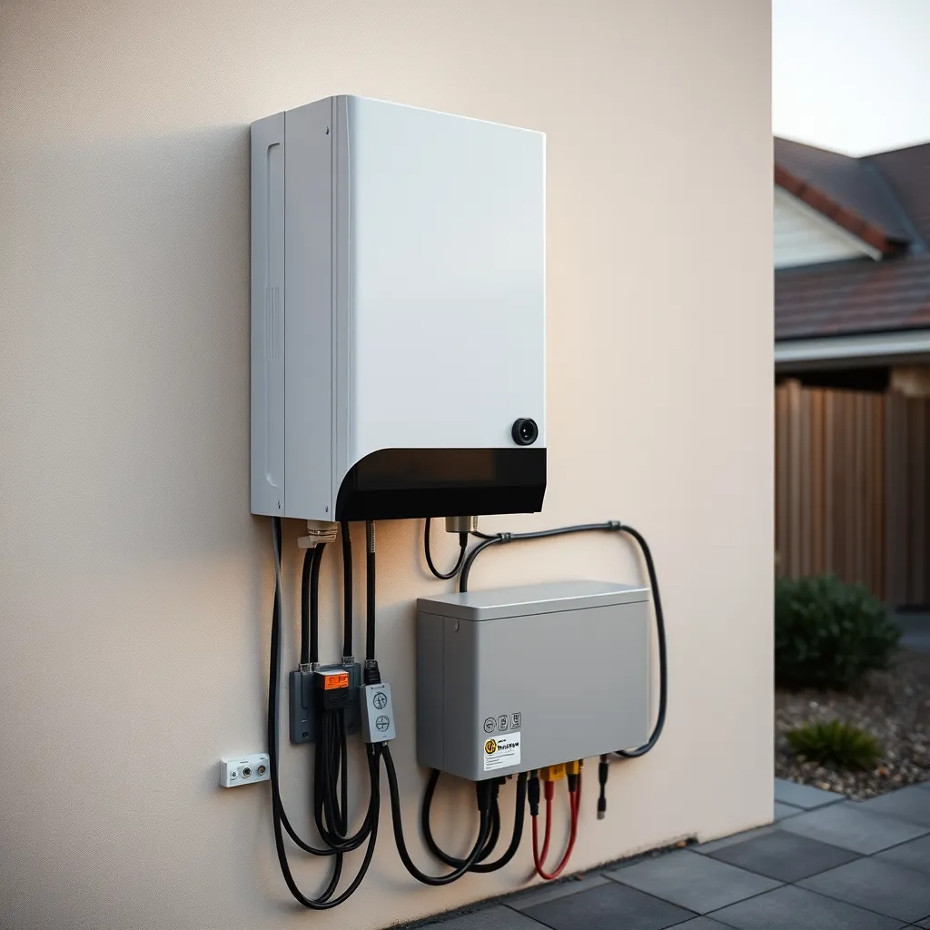 Onduleur hybride avec batterie lithium pour autoconsommation solaire avec stockage