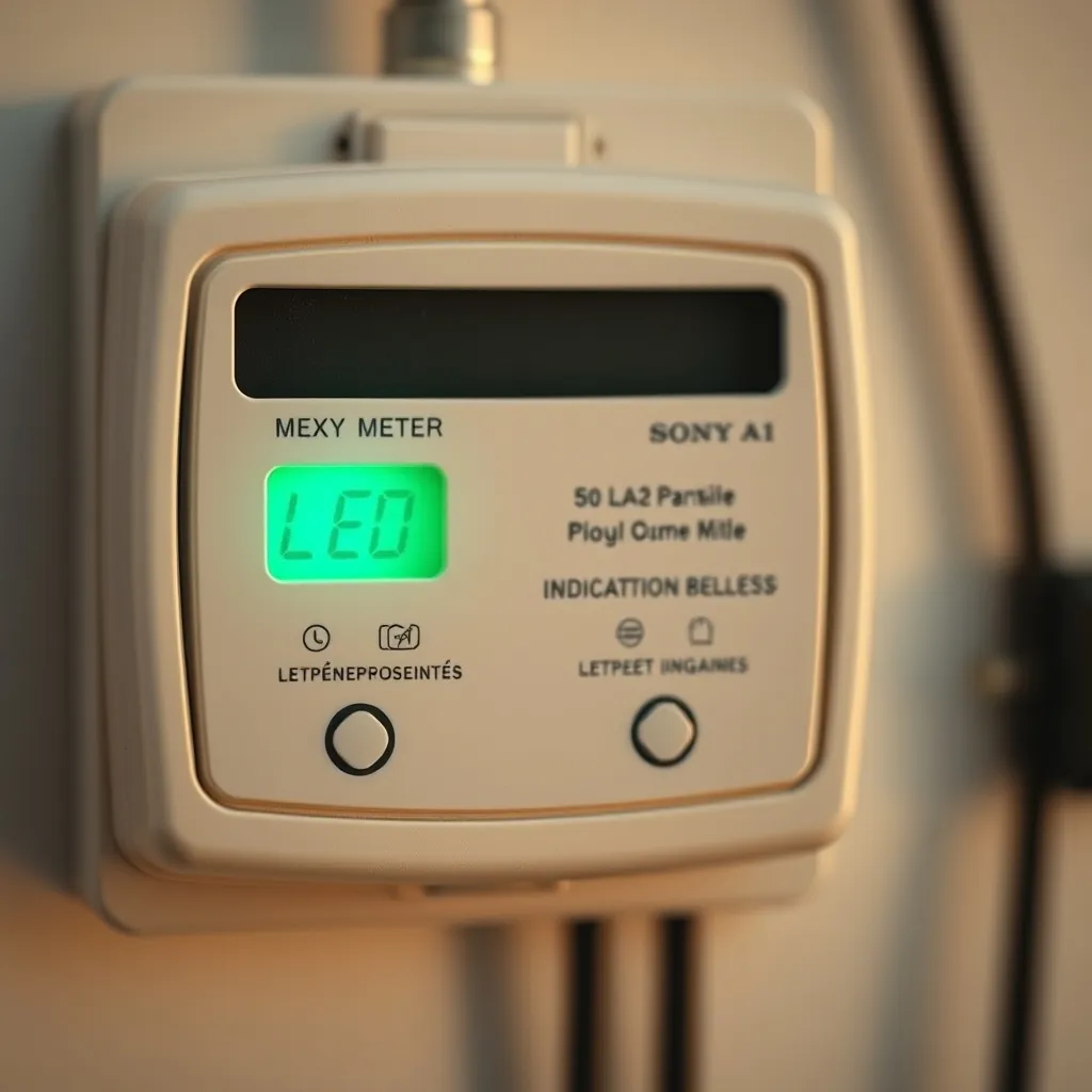 Le voyant vert du compteur Linky clignote proportionnellement à la consommation électrique instantanée