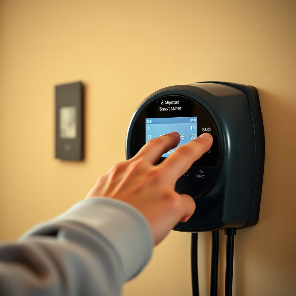 Un appui sur la touche « + » fait défiler les différents écrans d'information du compteur Linky