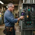 Caméra thermique en électricité : repérer un point chaud avant la panne